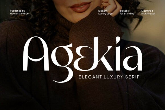 Agekia: The Display Font That Elevates Your Brand Identity