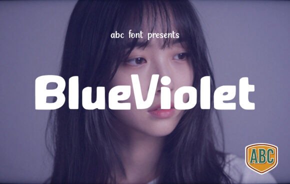 Blueviolet: The Friendly Display Font for Handmade Brands