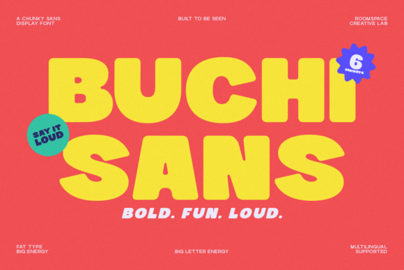 Buchi Sans: The Bold Typeface for Memorable Brands