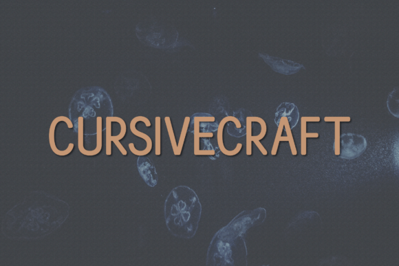 Cursivecraft: A Modern Sans Serif for Branding