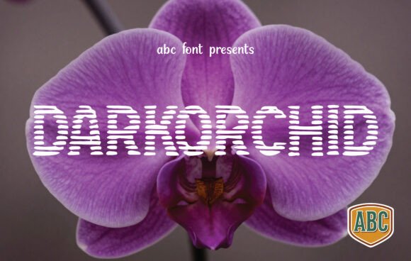 Darkorchid: A Serif Typeface for Bold Campaigns