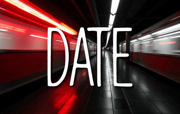 Date: A Slim Display Typeface for Modern Editorial Design