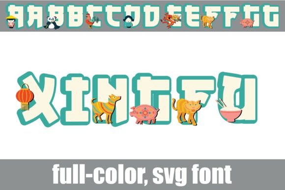 Elevate Editorial Design with the Xingfu Color Typeface