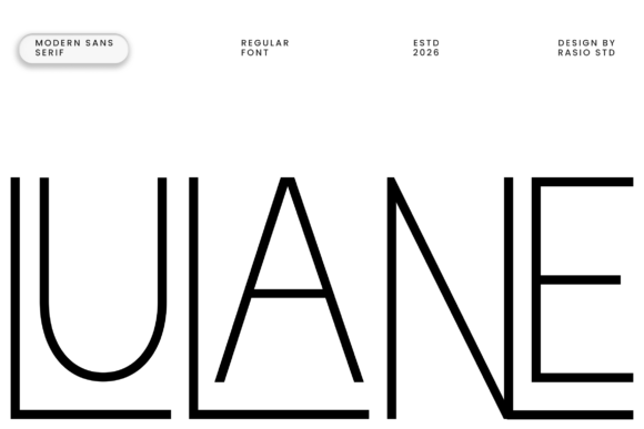 Lulane Font Review: Minimalist Sans Serif for Campaigns