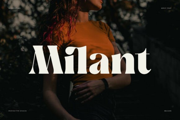 Milant: A Modern Serif Font for Editorial Design