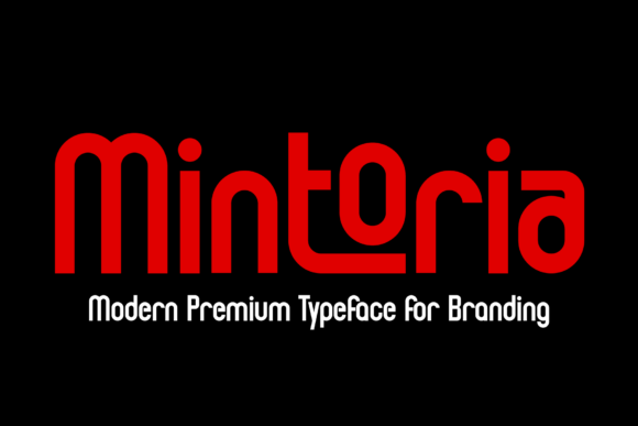 Mintoria: The Modern Sans Serif Font for Crafters