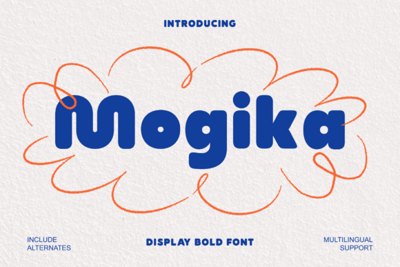 Mogika: A Bold Display Font for Modern Brand Identity