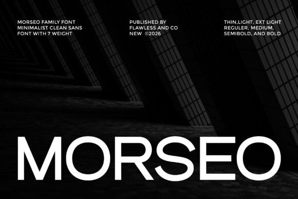 Morseo: A Modern Sans Serif Font for Editorial Clarity