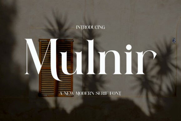 Mulnir Font Review: A Modern Serif for Elegant Branding