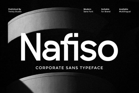 Nafiso: A Modern Sans Serif Typeface for Web Design