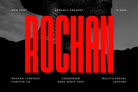 Rockan Typeface: Bold Clarity for Modern Campaigns