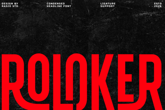 Roloker Review: A Bold Sans Serif for Modern Branding