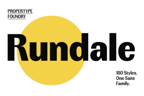 Rundale Font Review: A Versatile Sans Serif for Modern Brands