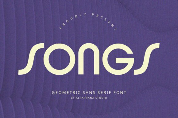 Songs: A Modern Sans Serif Typeface for Editorial Design