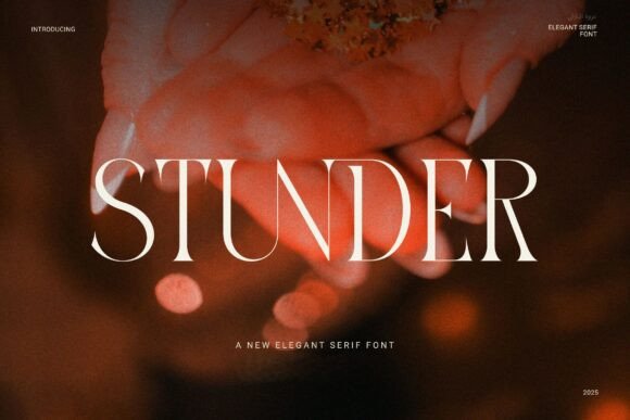 Stunder: A Stylish Serif for Web Design